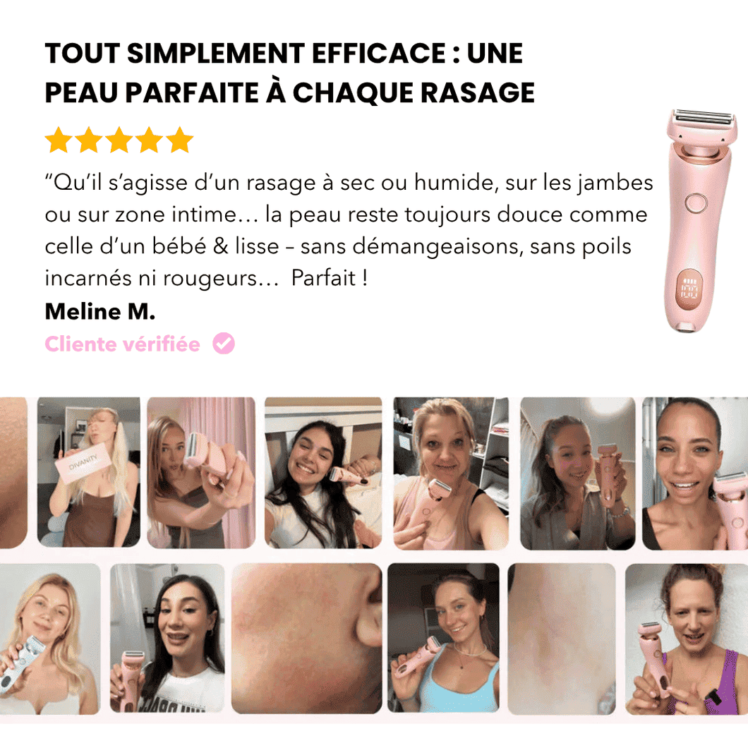 Veluna Glow™ — Épilateur Douceur 2-en-1