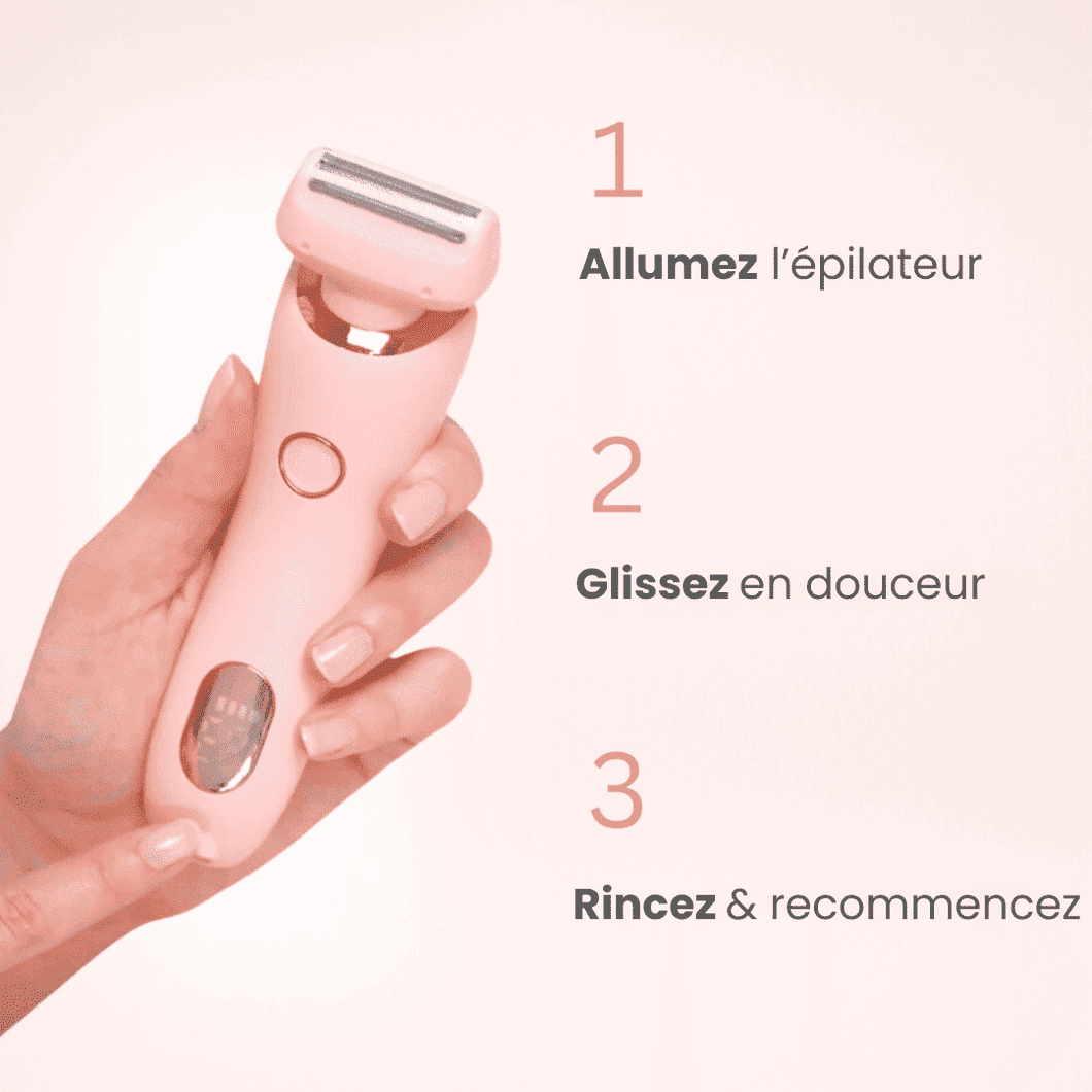 Veluna Glow™ — Épilateur Douceur 2-en-1