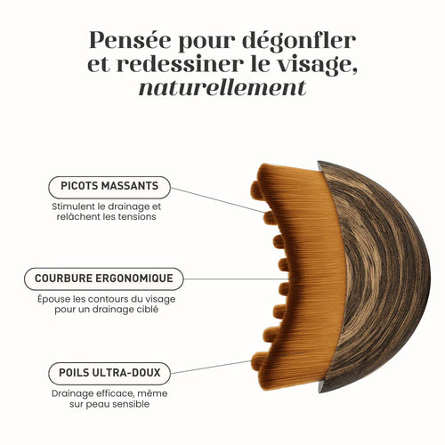 Veluna - LymphaLift™ - Brosse de Drainage Lymphatique