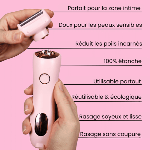 Veluna Glow™ - Épilateur Douceur 2-en-1